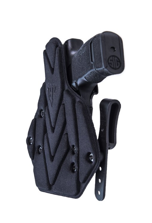 Comp-Tac C916SW295RBSN Sport-TAC Black Kydex/Leather IWB S&W M&P 9EZ Right Hand