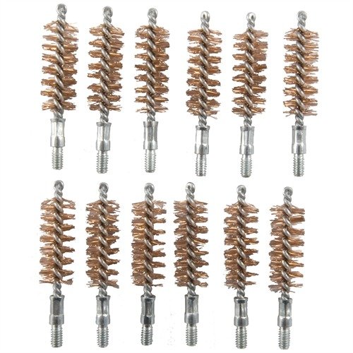 Buy Brownells Double-Tuff Bronze Pistol Brush 44-45 Caliber 12 Pack online