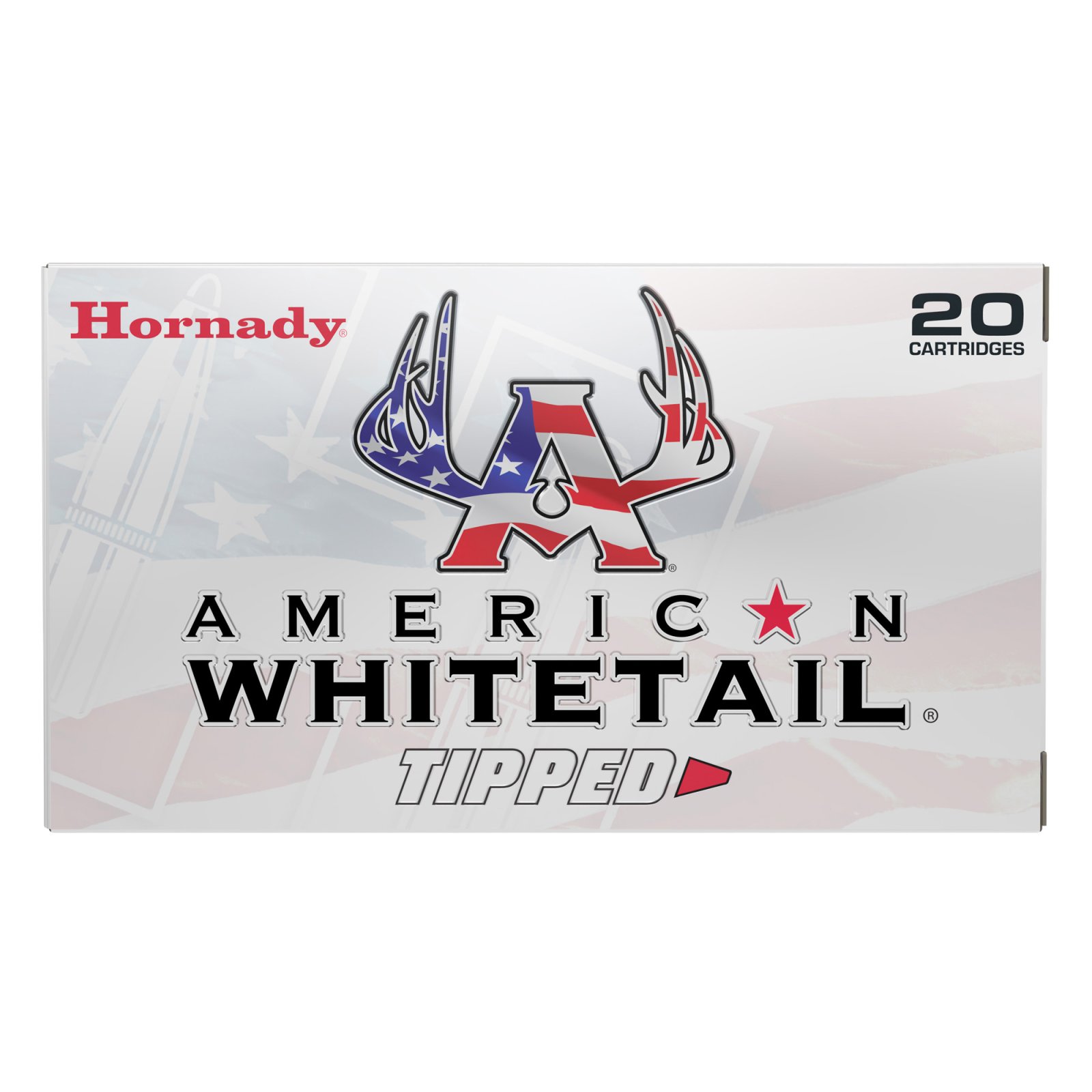 Hornady American Whitetail Tipped Rifle Ammo 300 Win. Mag. 165 gr. SST 20
