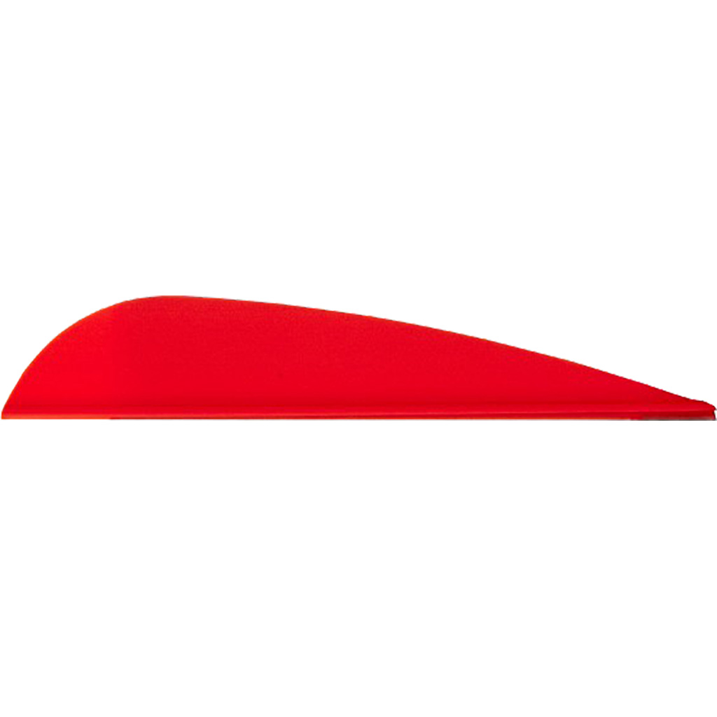 AAE TRAD26FO50 Trad Vanes Fire Orange 3 in. 50 Pack Archery Vane