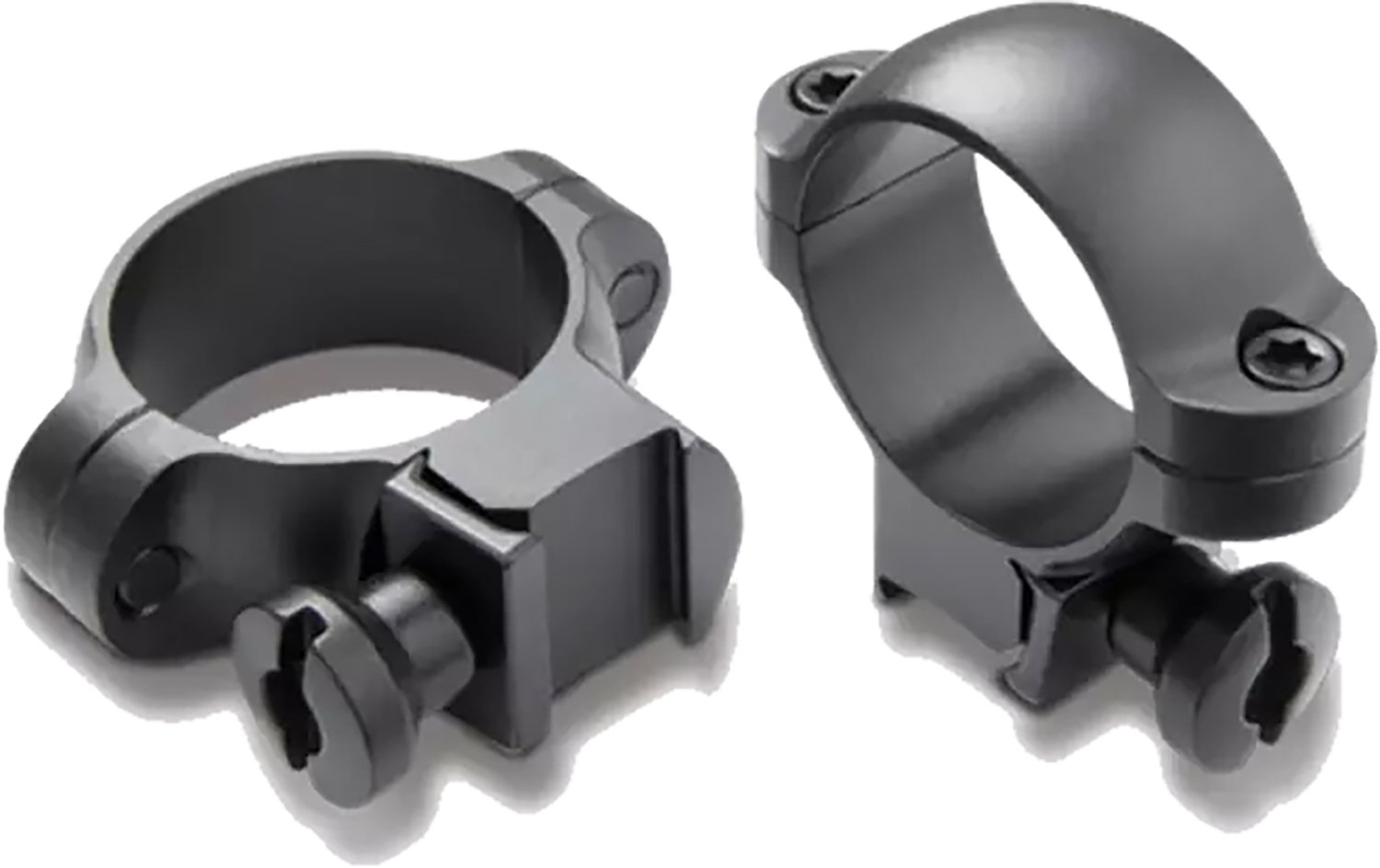 Buy Burris 1" Deluxe .22 Steel Rings High Black Gloss 420073C online