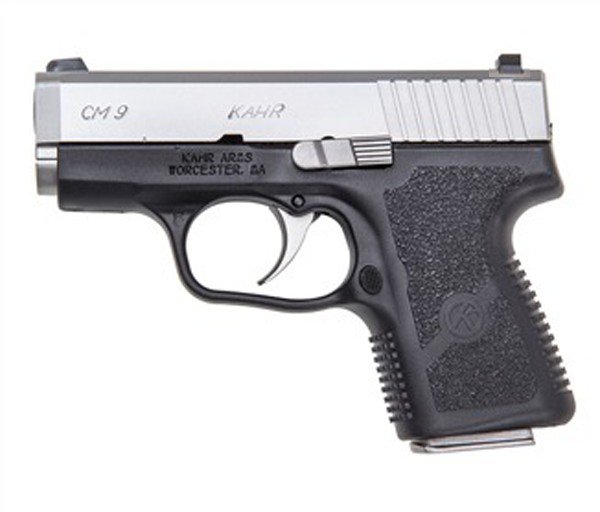 Kahr CM9093N CM9 9mm Pistol, 6rd, Night Sight, Stainless Steel Finish