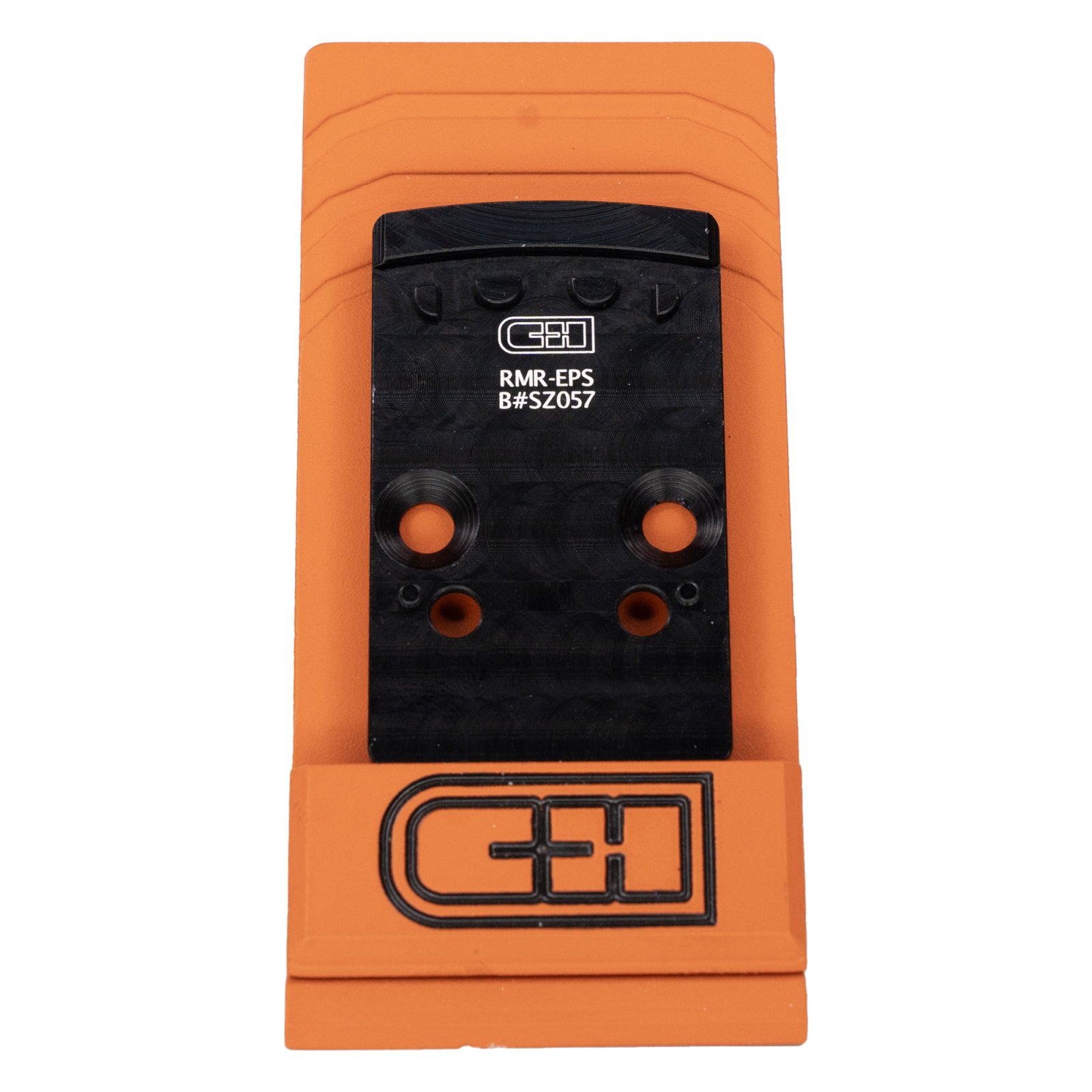 C&H Precision RMR-EPS V4 Optic Mount Plate, Anodized Black, 6061 Aluminum - C&H Precision
