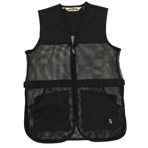 Bob Allen 21479 Full Mesh Dual Pad Shooting Vest Black S