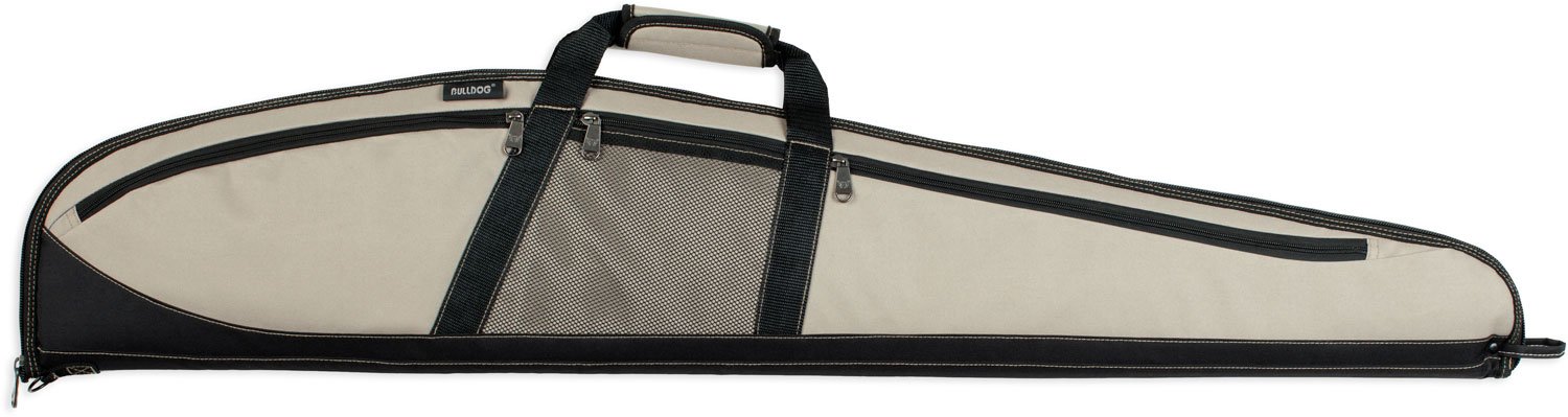 Bulldog BD220 Plus Rifle Case 48" Taupe/Black Water-Resistant Nylon - Bulldog - TAUPE/BLACK