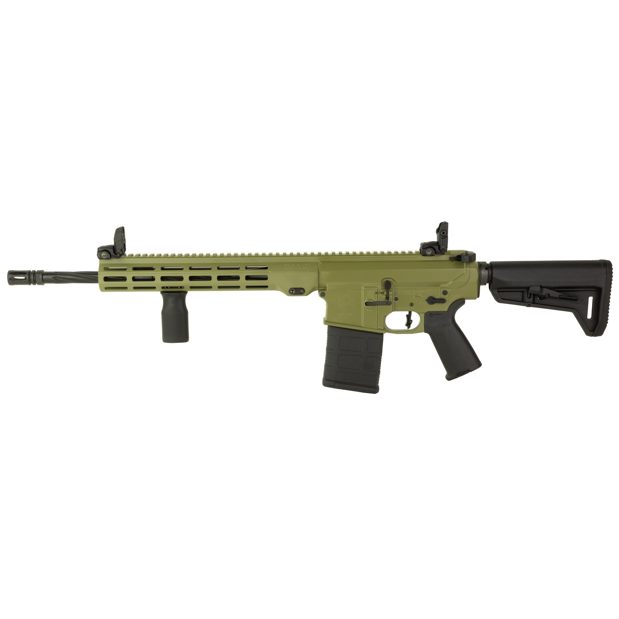 Maxim Defense MD10L 308 Win 16" Fluted Barrel Magpul Furniture - Maxim Defense - 308 WIN