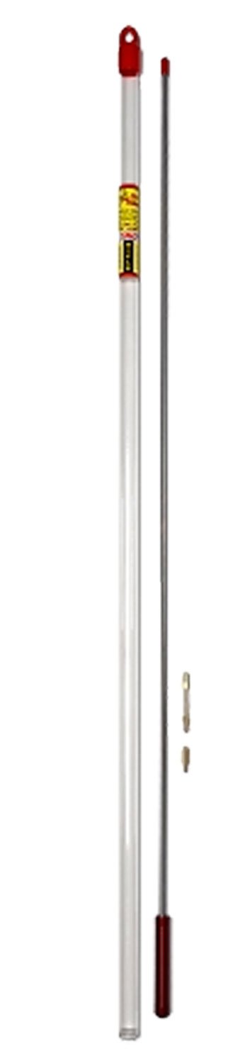 Pro-Shot 36" Stainless Micro-Polished Rifle Cleaning Rod .270+ Cal with Brass Patch Holder - Pro-Shot Products - 270 CAL & UP