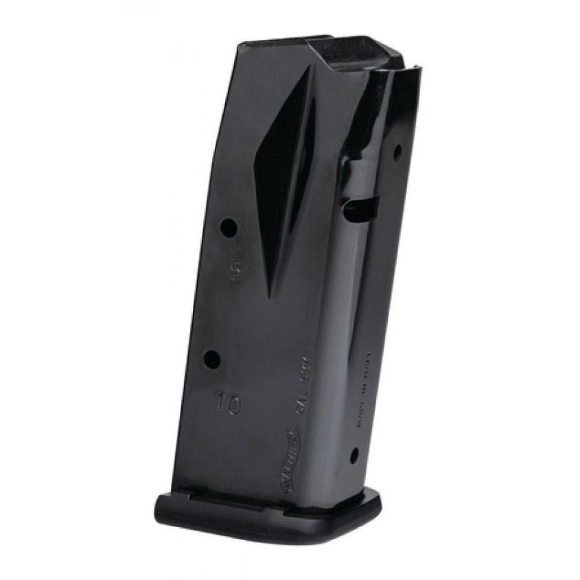 Walther P99 Compact Magazine 9mm Luger 10 Rounds Black Steel