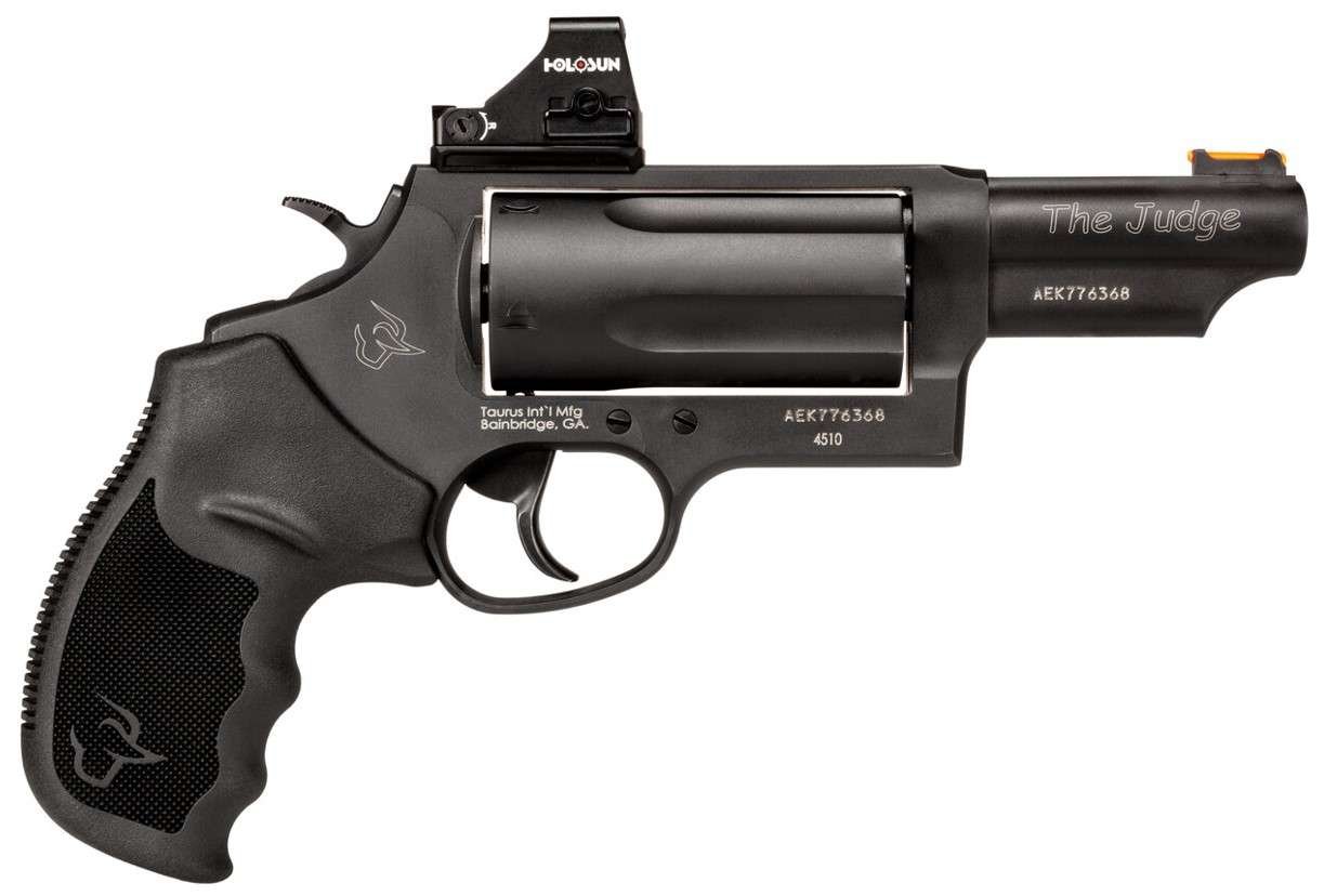 Taurus 2-4410P31MAG Judge Toro Magnum 45-410 Black 5rd 3" Barrel Optics Ready - Taurus International Manufacturing, Inc. - 410 Bore | 45 Colt