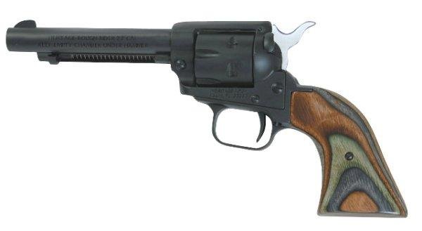 Heritage Rough Rider RR22MBS4 .22 LR/.22 Magnum 4.75 in Black Satin 6-Round - Heritage - 22 LR | 22 Magnum