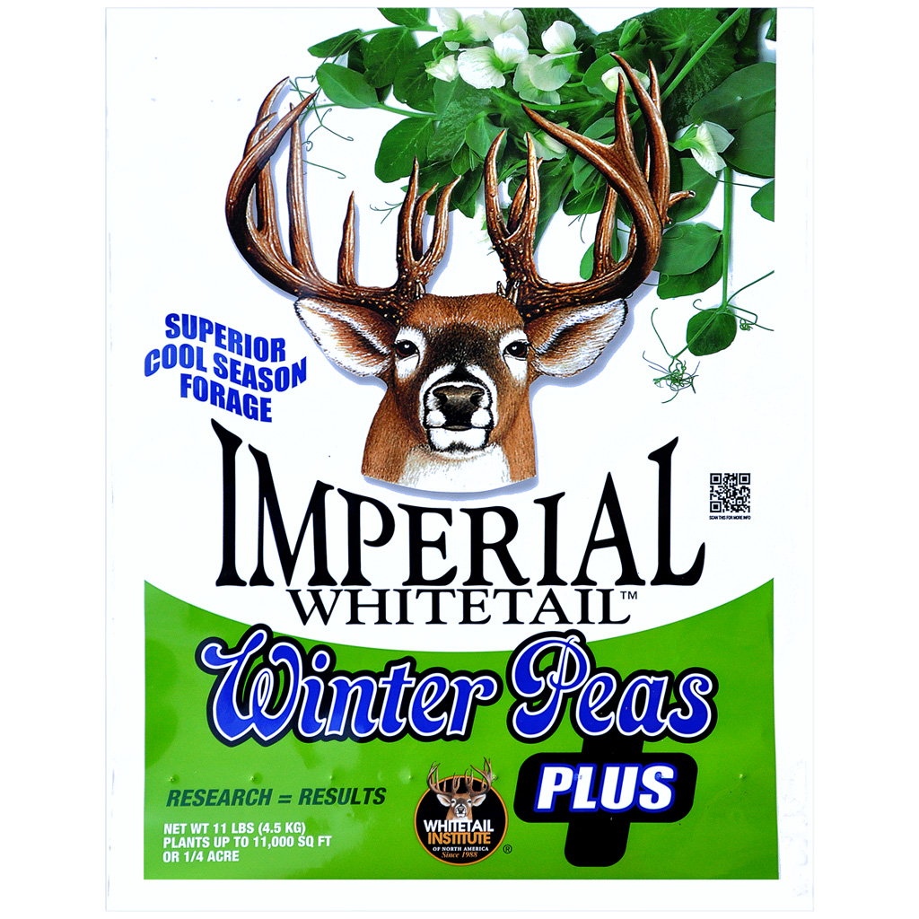 Whitetail Institute WP11 Imperial Seed Winter Pea Plus, 11 lb, .25 Acre