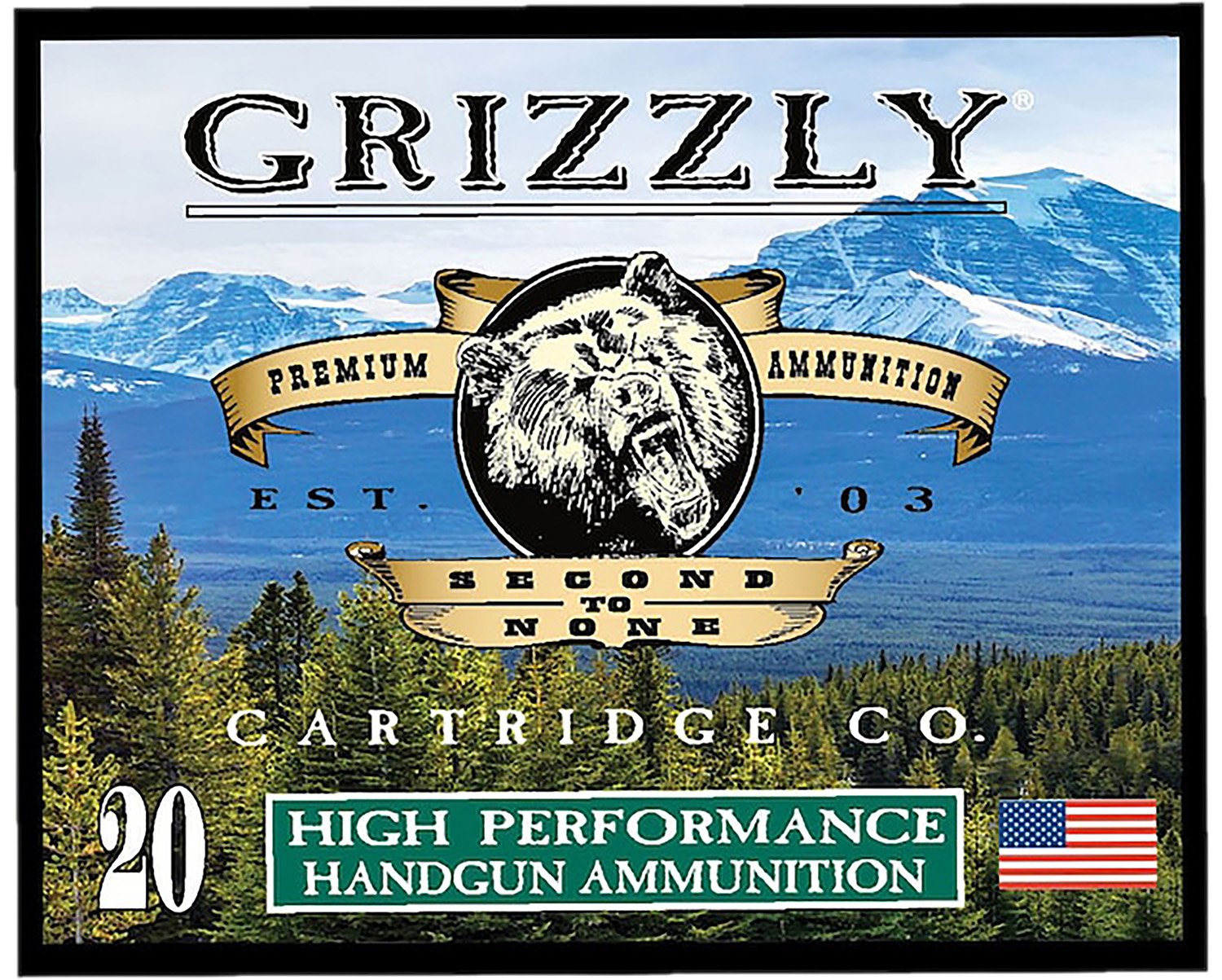 Grizzly GC38SP+P9 38 Special+P 148gr FMJ Flat Point Ammo 20/Box - GRIZZLY - .38 SPECIAL