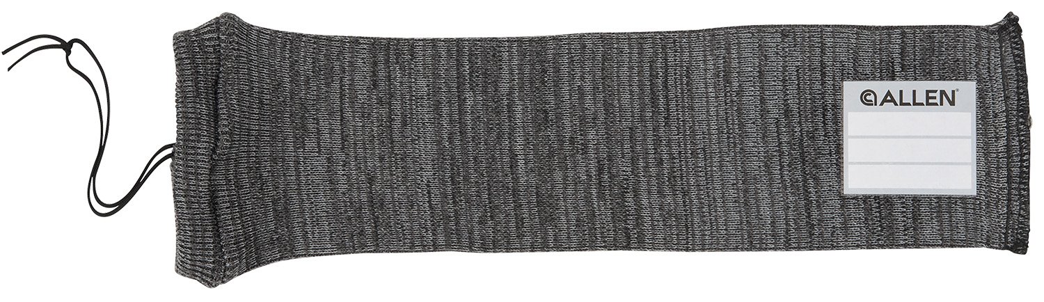 Allen 13170 Handgun Sock 14 in Gray Silicone-Treated Knit Custom ID - Allen Company - GRAY