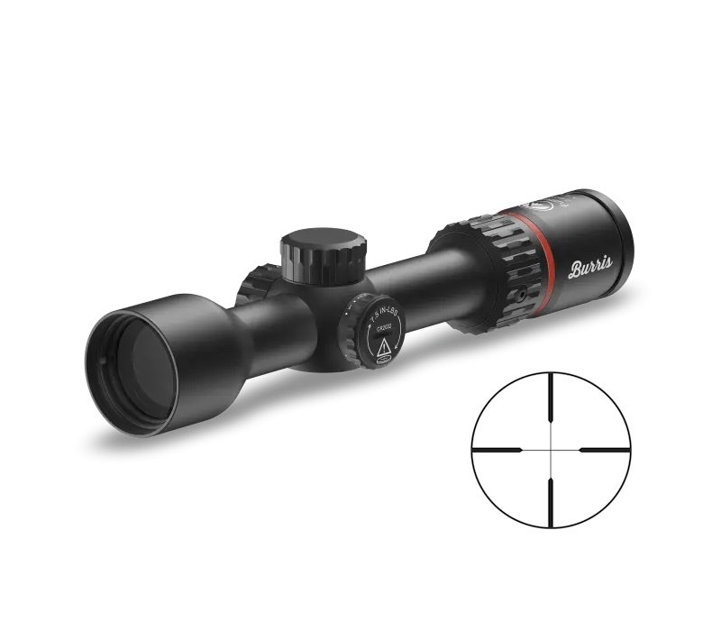 Burris Optics 201501 Fullfield Black Capped Turrets PLEX RETICLE