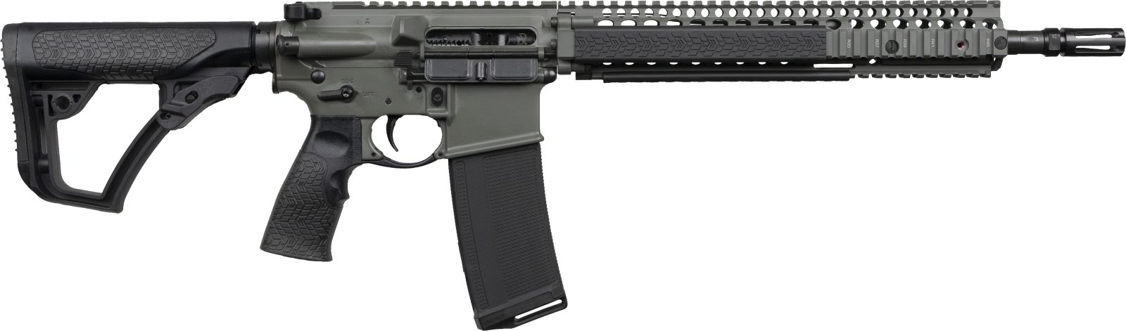 Daniel Defense M4A1 5.56 NATO 32+1 14.500 Green 7075-T6 Aluminum