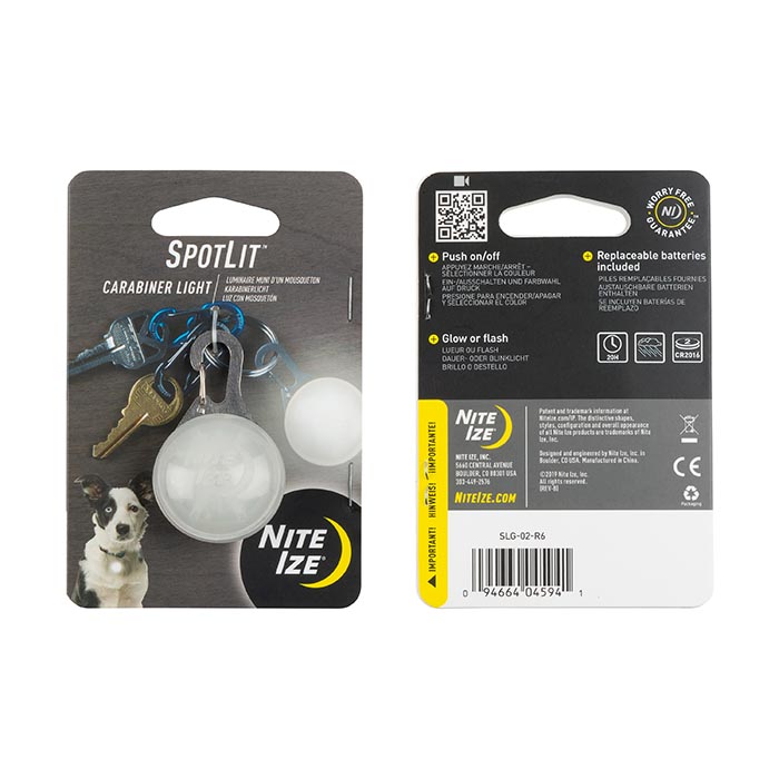 SpotLit Carabiner Light