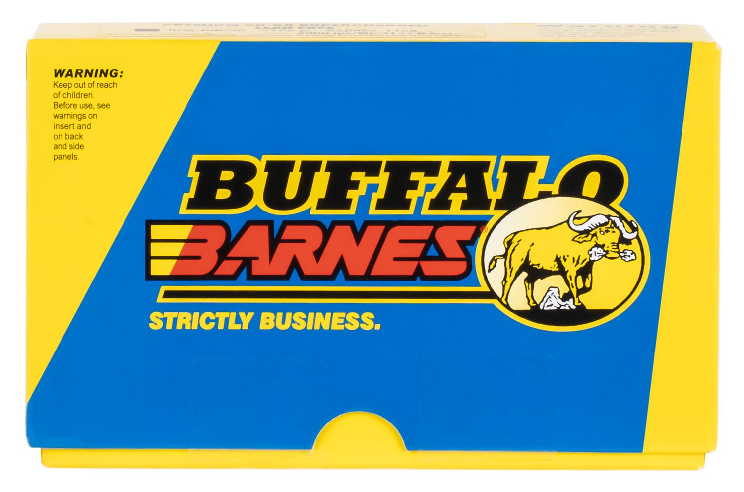 Buffalo Bore Ammunition 54C20 Buffalo-Barnes Strictly Business 375H&H Ma... - BBA - 375 H&H Mag