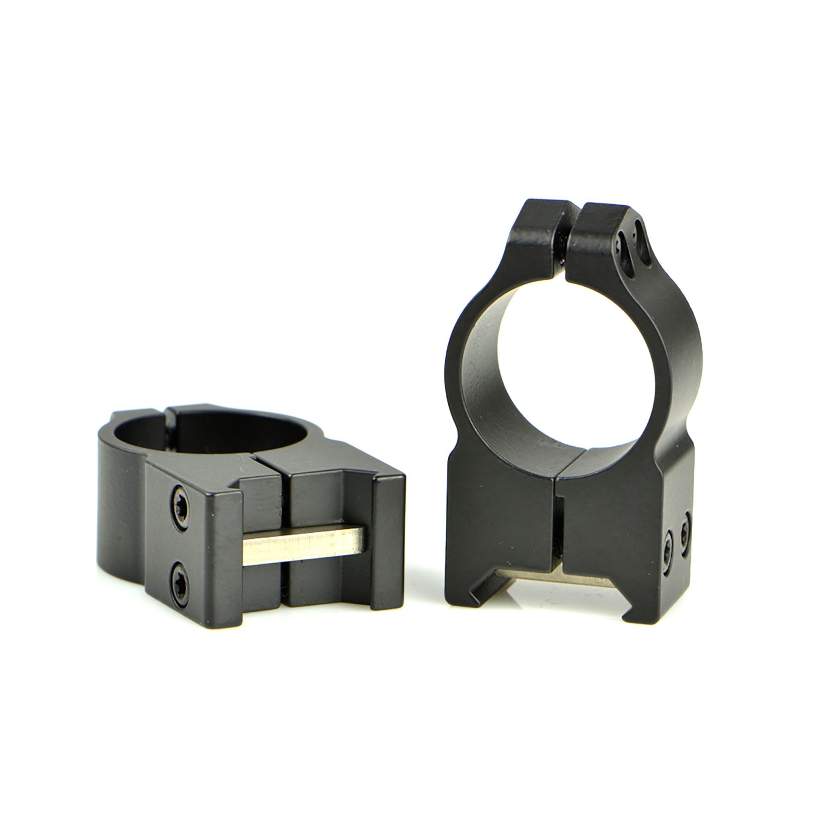 Warne 202M Maxima 1" High Matte Scope Rings, Sintered Steel, Black