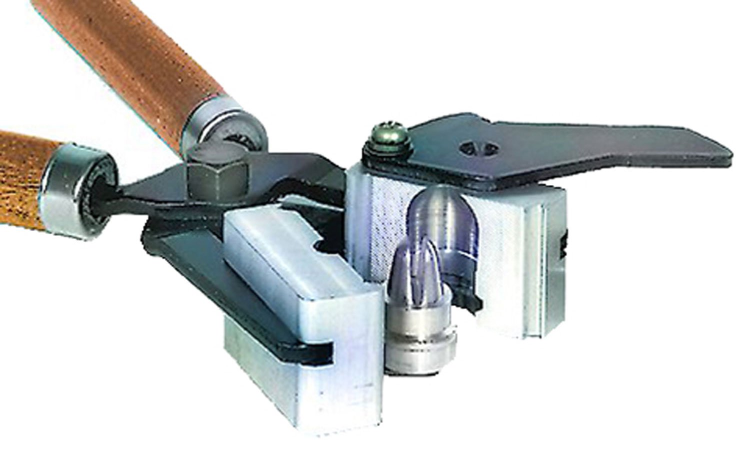 Buy Lee Precision 90436 Double Cavity Round Ball Mold .440 Aluminum Handle online