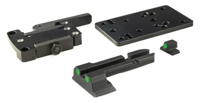 Mepro Light 88071501 MicroRDS QD Adapter with Backup Sights for CZ - Meprolight
