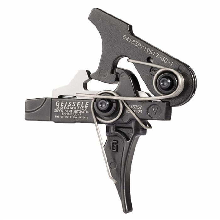 Geissele SSA-E X with Lightning Bow Trigger for AR-15 Rifle Compatibility - Geissele