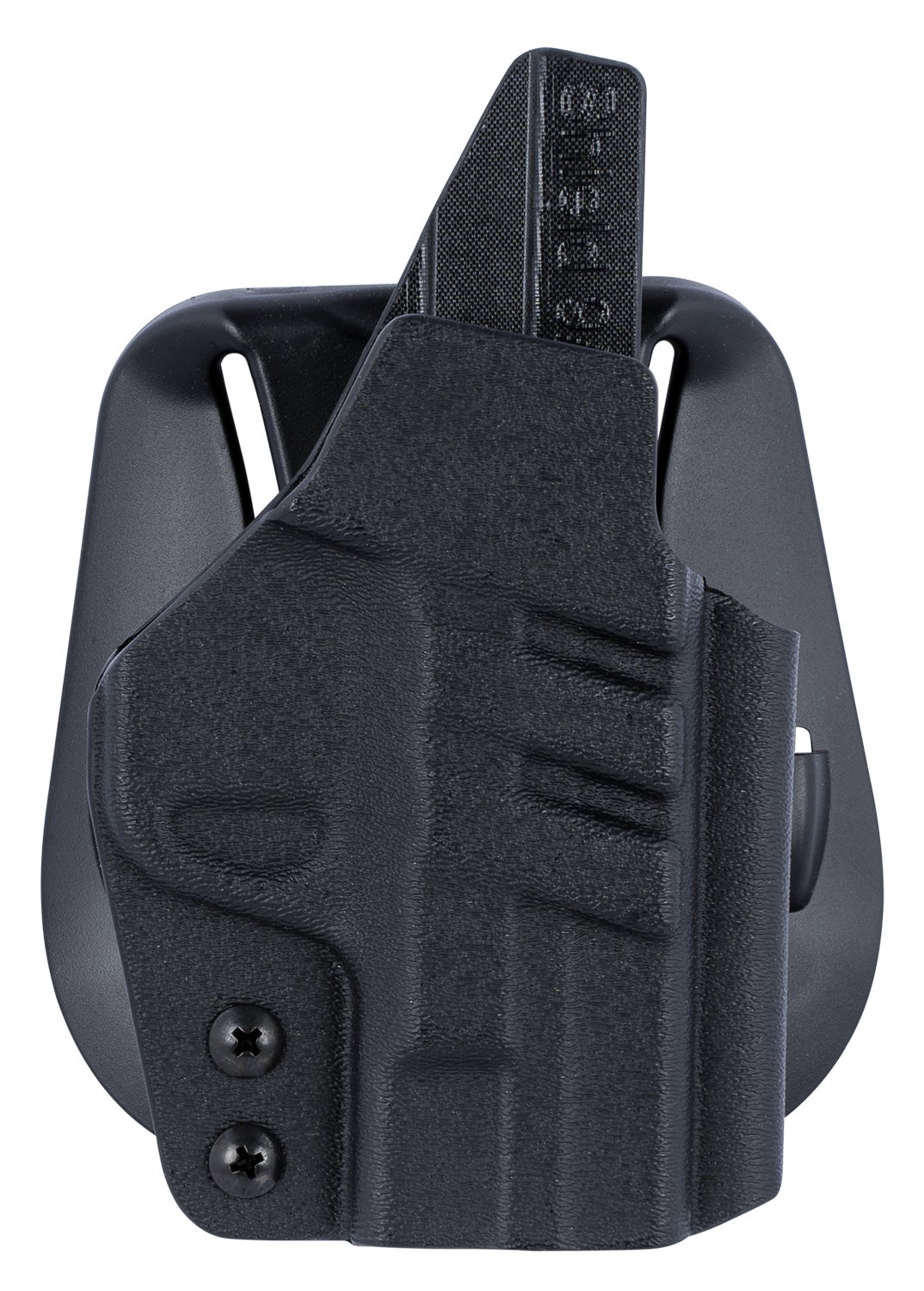 1791 Gunleather TACPDHOWBSHIELDBLKR Kydex OWB Holster S&W Shield RH Black - 1791 Gunleather - BLACK