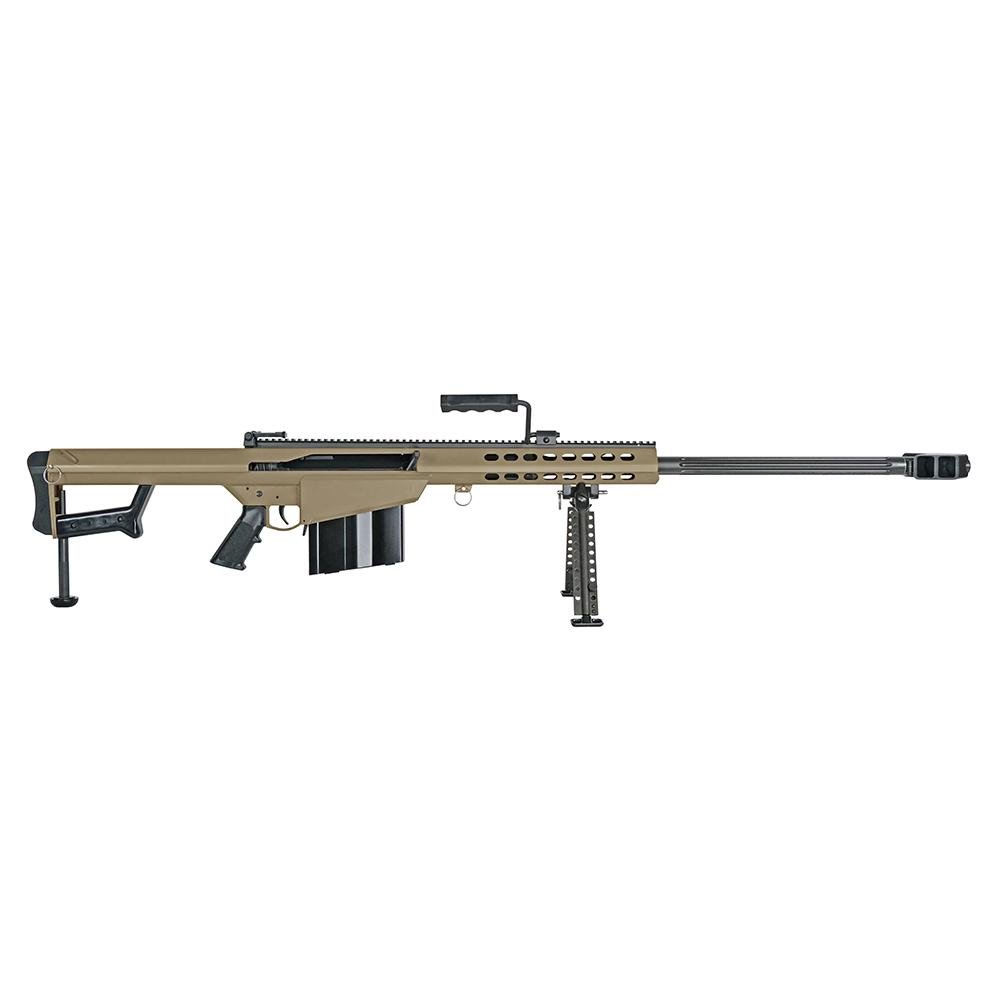 Barrett 82A1 50 BMG 29 in Fluted Barrel Tan 10 Round Semi Auto - Barrett - 50 BMG