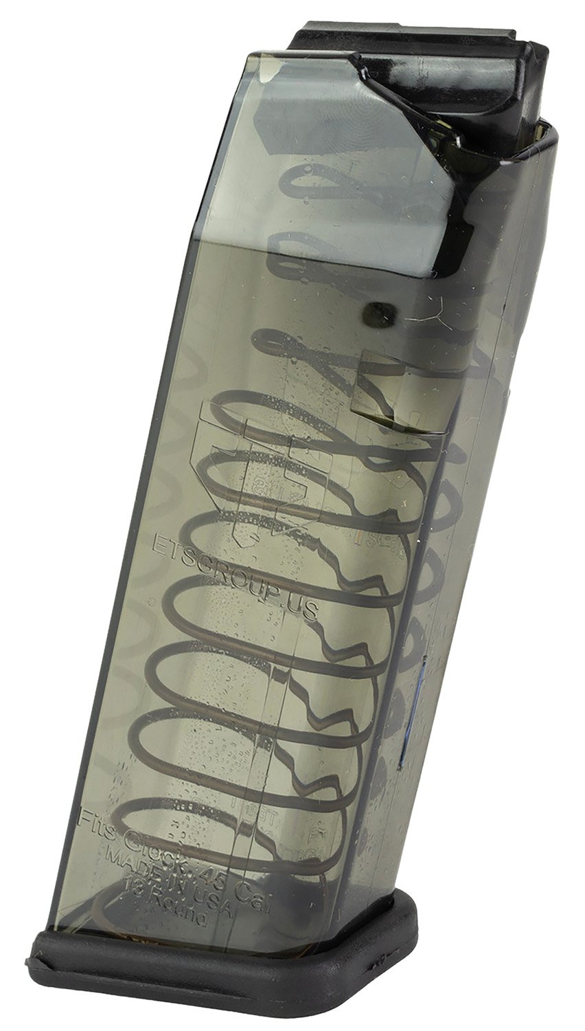 Elite Tactical Systems Pistol Magazine .45 ACP 13 Rounds Carbon Smoke