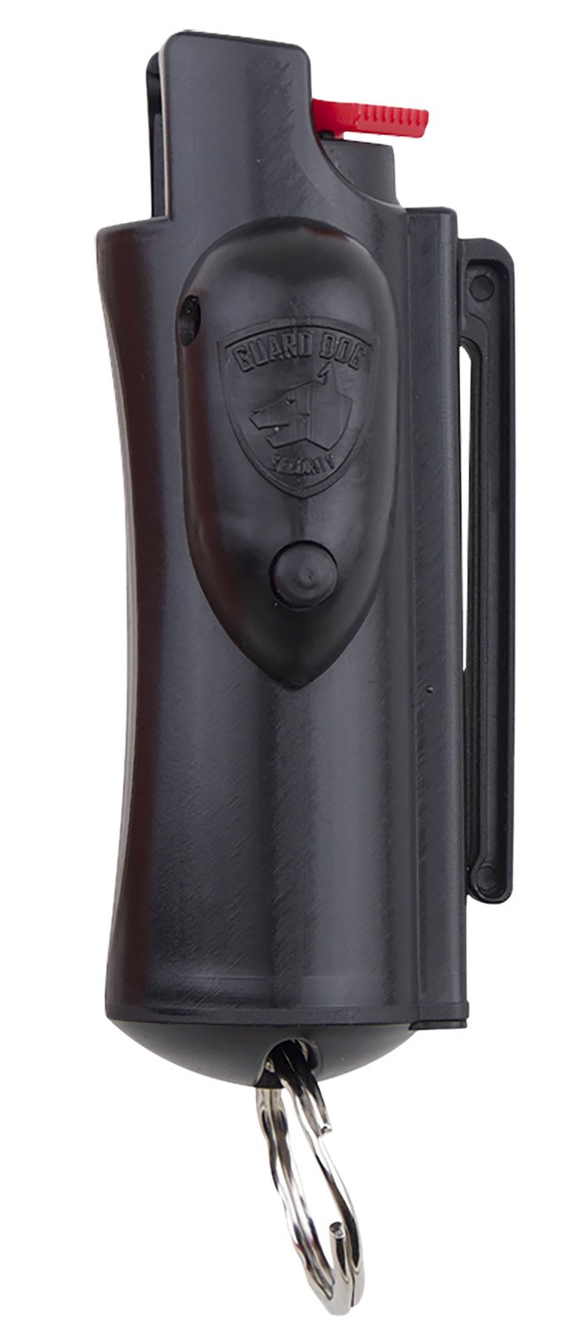 Guard Dog ACCUFIRE Pepper Spry W/ Laser Sight & KEYCHAIN Black - GuardDog - 0.50 OZ
