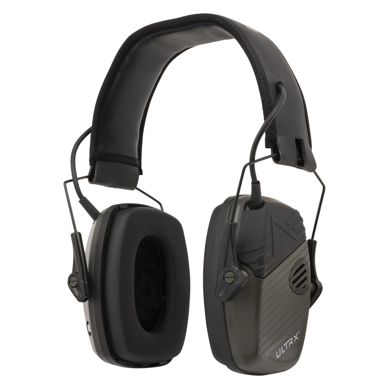 Allen 4113 ULTRX Slim Fit Electronic Earmuff NRR 24dB Olive - The Allen Company, Inc.