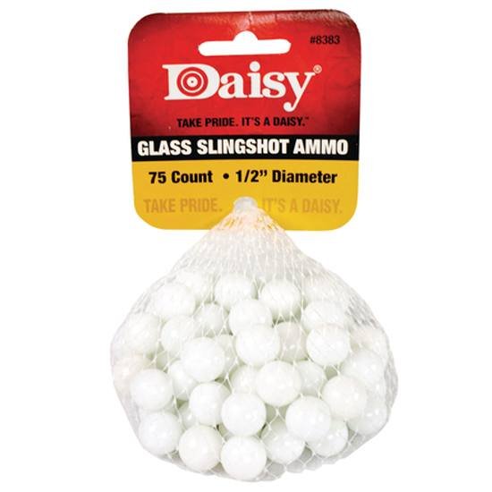 Daisy Slingshot Ammo Glass 1/2in. 75ct.