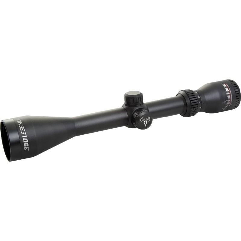 Traditions A11350LIR Hunter Series Scope 3-9x40MM 350 Legend Matte Finish BDC