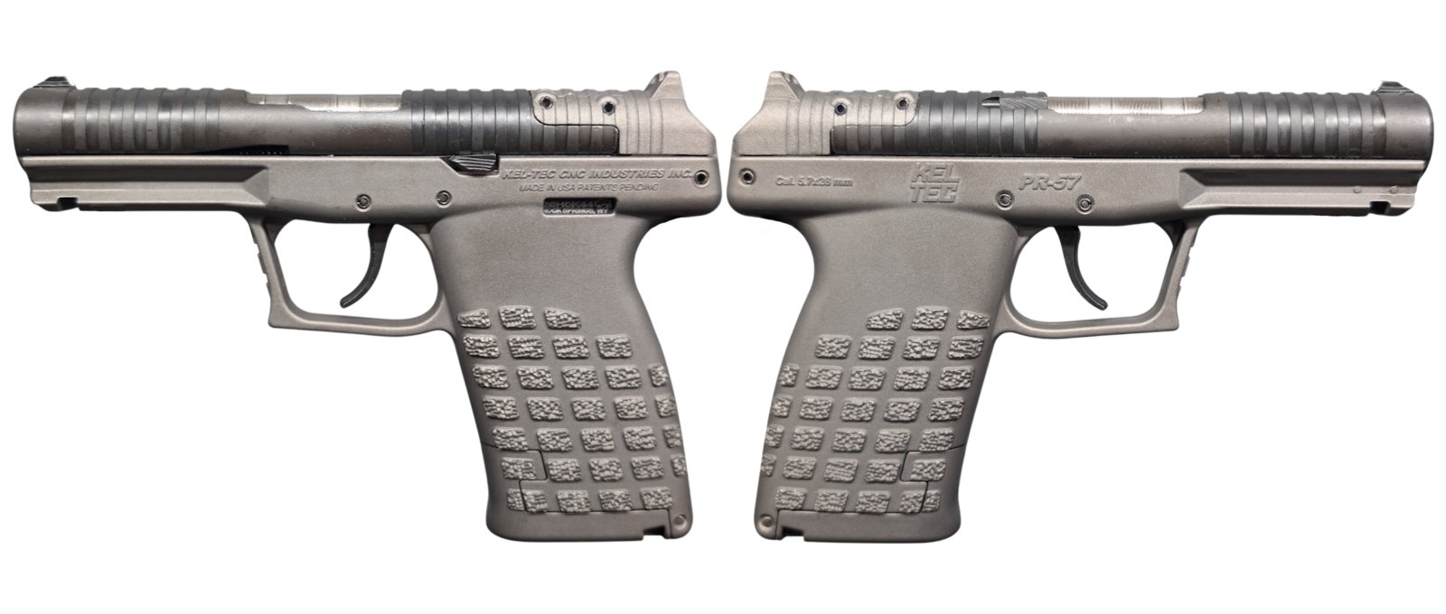 Kel-Tec PR57 5.7x28 Pistol 4.64" Optic Ready Tungsten 20+1 - Kel-Tec