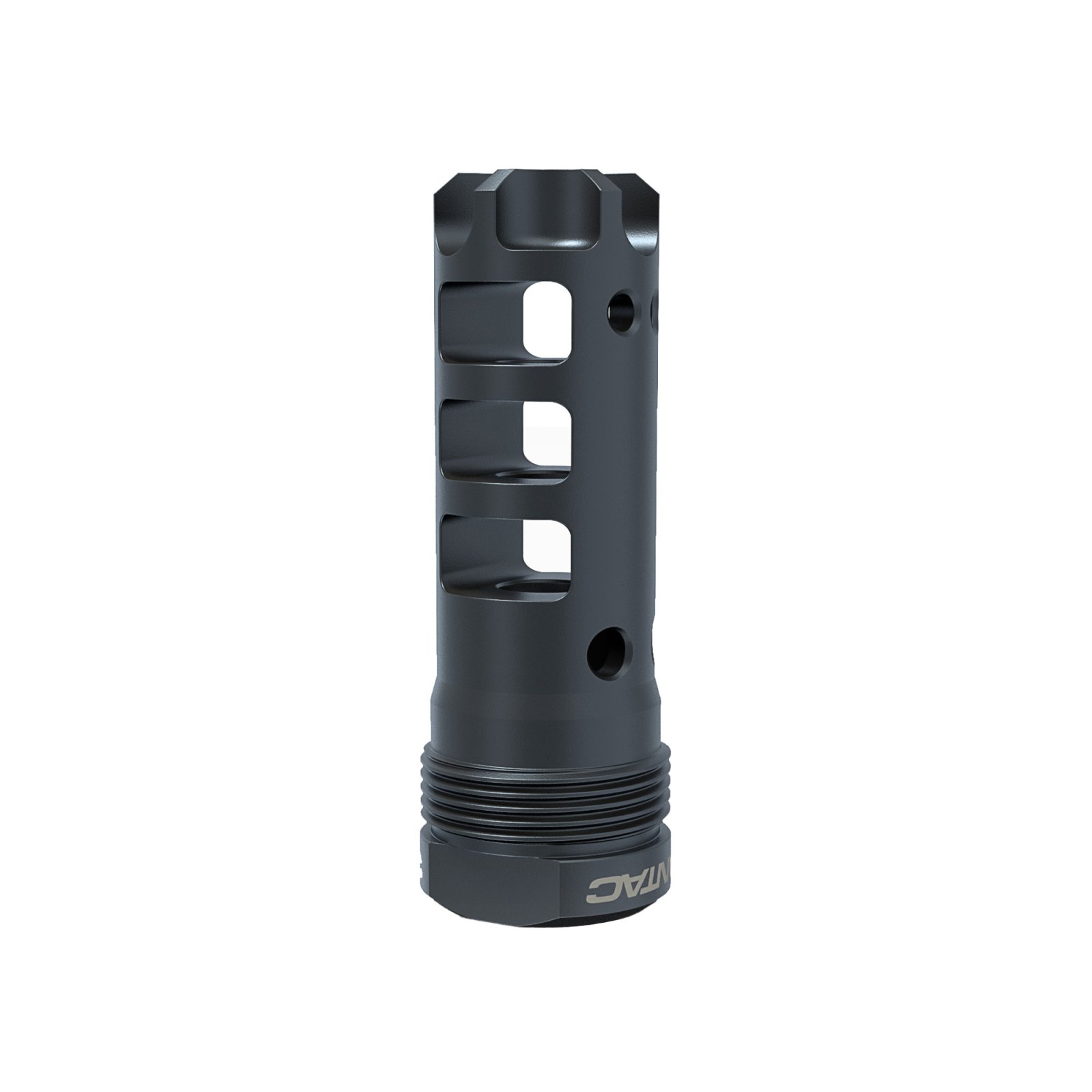 LANTAC DRAGON MUZZLE BRAKE 6MM 5/8-24 PLAN B LONG - Lantac - 6MM ARC