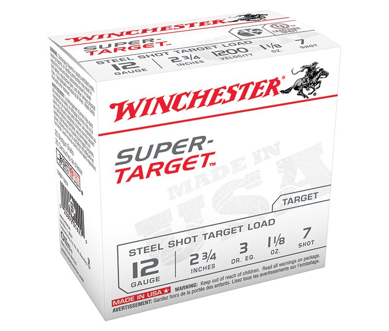 Buy Winchester Ammo TRGT12S7@ USA SupTrgt 12Ga 2.75" 1-1/8oz 3dr LF St online
