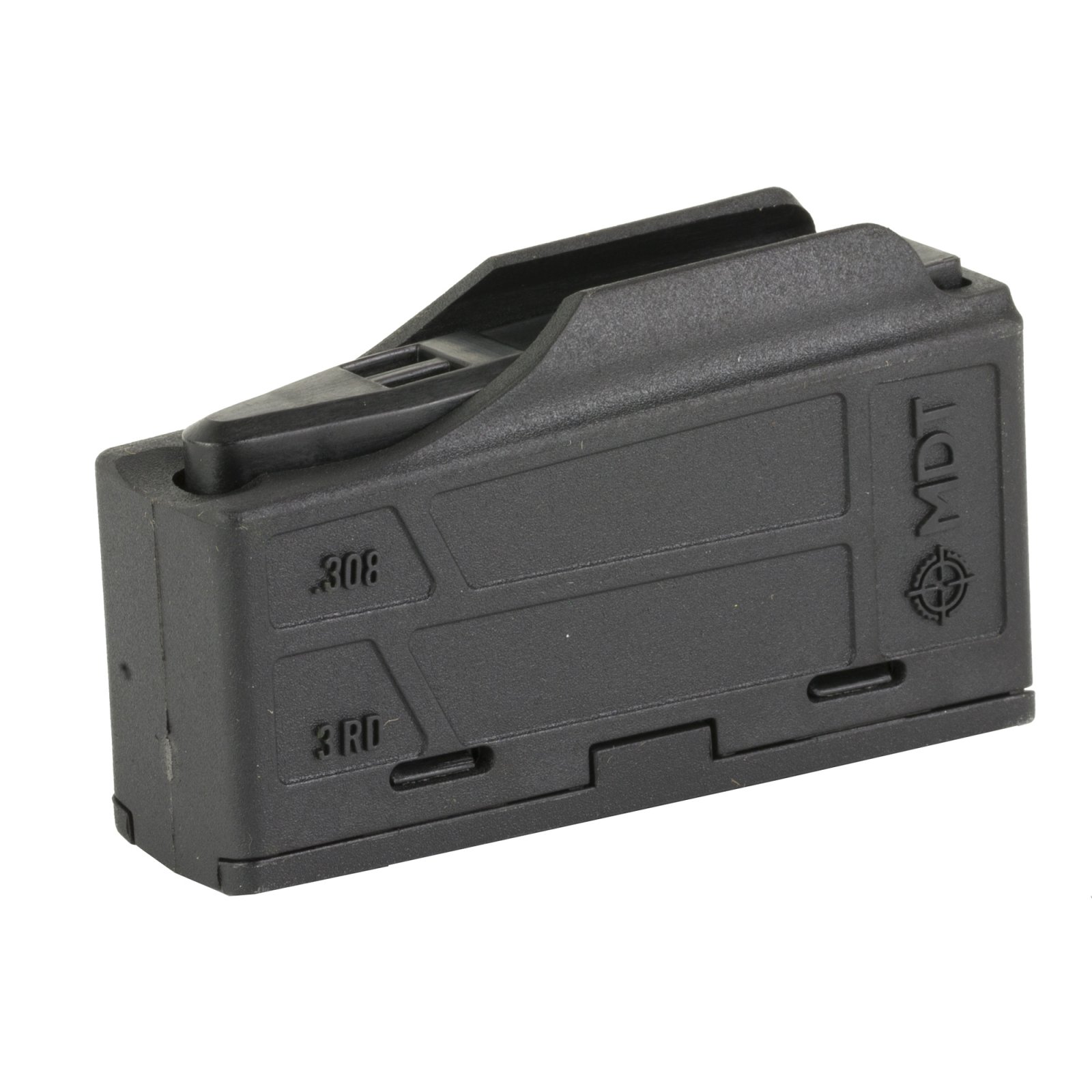 MDT .308/6.5 Creedmoor SA Flush Mount Polymer 3rd Rifle Magazine 105089-BLK
