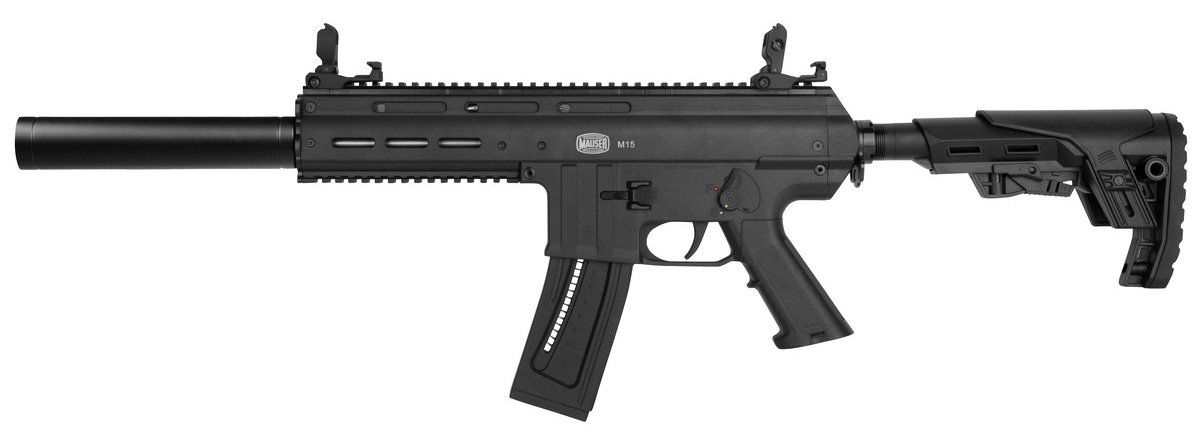 BLG 4150068 Mauser M-15 SD Gen2 22LR Fake Suppressor