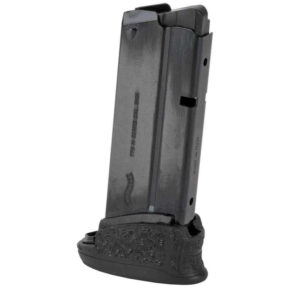 Walther PPS M2 9mm Luger 7rd Capacity Steel Magazine - Durable, Detachable, Black 2807793 - Walther - 9MM