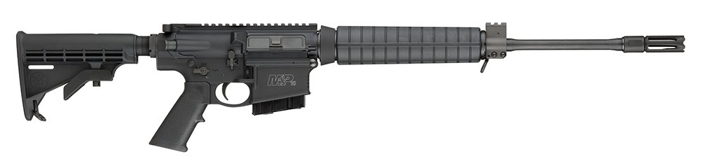 Smith & Wesson M&P10 Optic Ready 308 Win 18" Black Barrel 6 Position Stock - SWL - 308 Winchester
