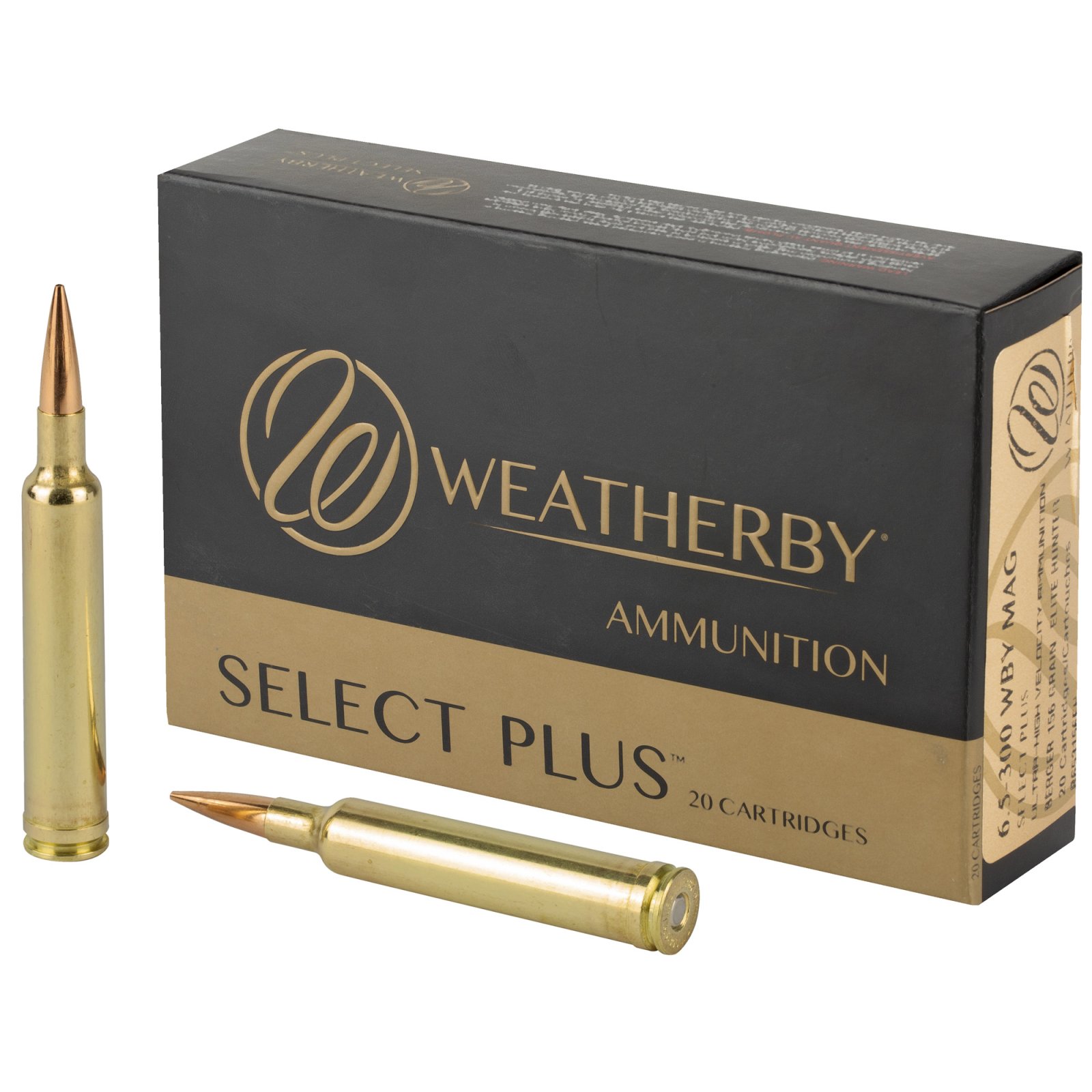 Buy Weatherby Select Plus 6.5-300 Mag Ammunition 156Gr R653156EH online