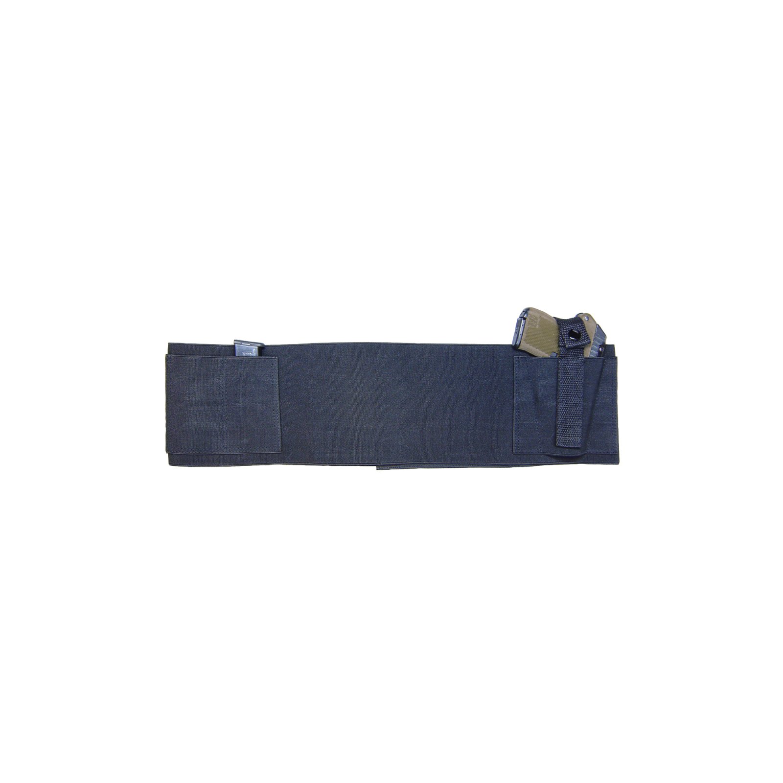 BELLYBANDM PSP Belly Band Black Elastic Holster Medium 28-34" Waist