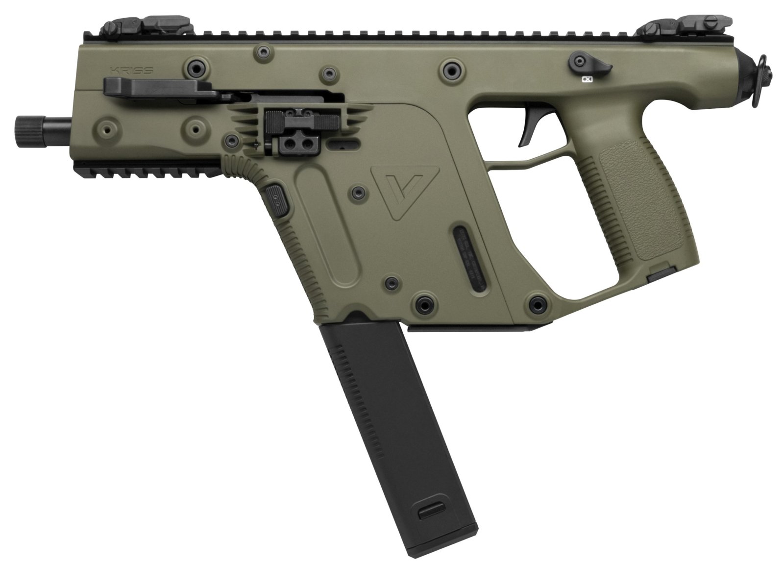 Kriss USA KV45-PGR20 Vector SDP 45 ACP 5.5" OD Green 30+1 Pistol