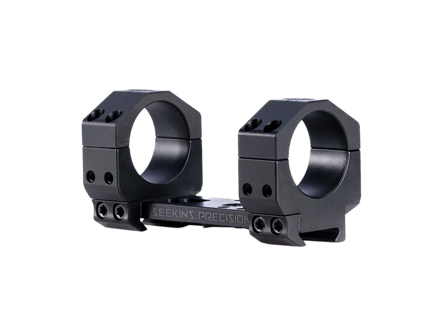 Seekins 0010650100-F Precision Mount Black 7075 Aluminum 34mm Tube