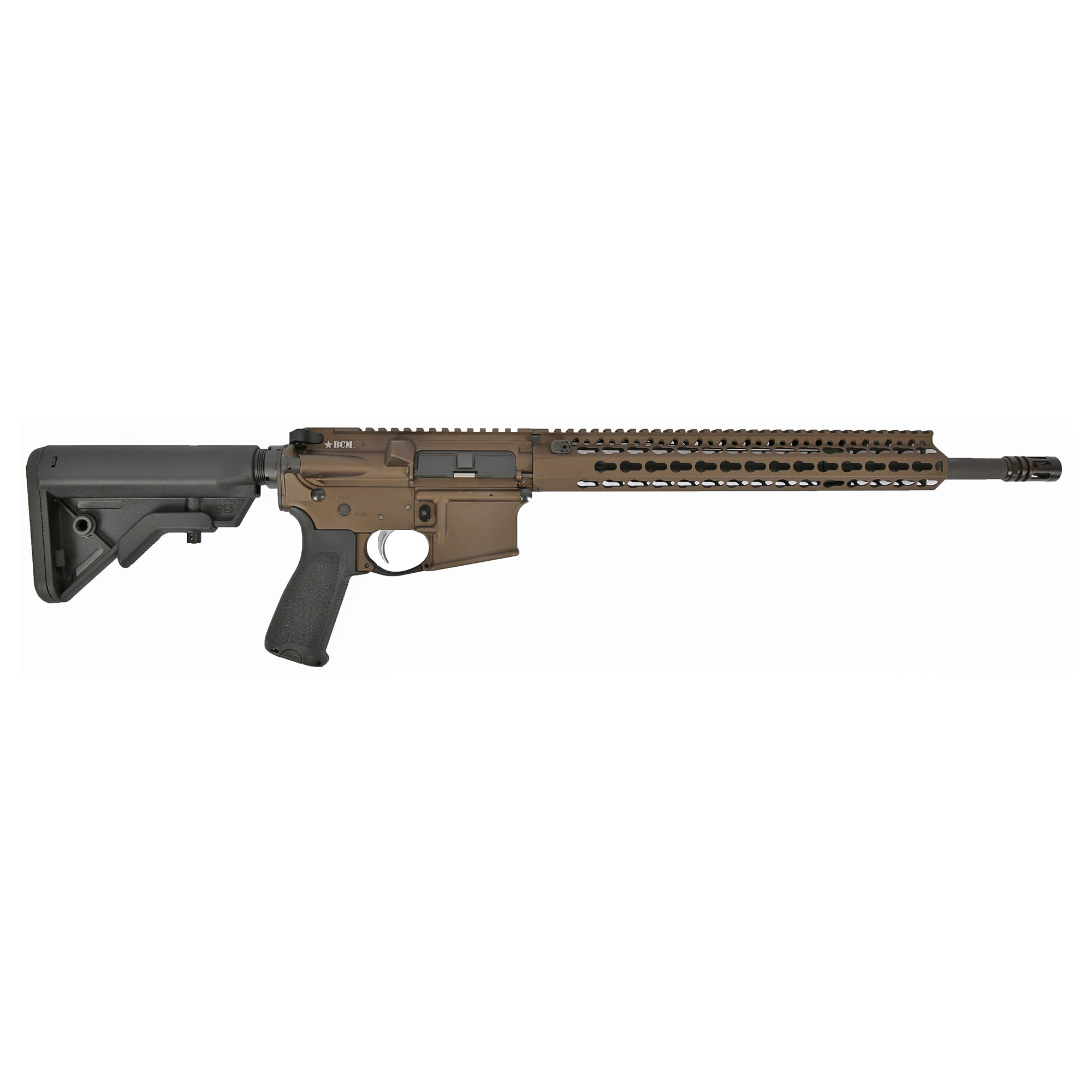 BCM 750790BRZ RECCE-16 KMR-A 5.56 NATO 16" Bronze Cerakote Semi-Auto