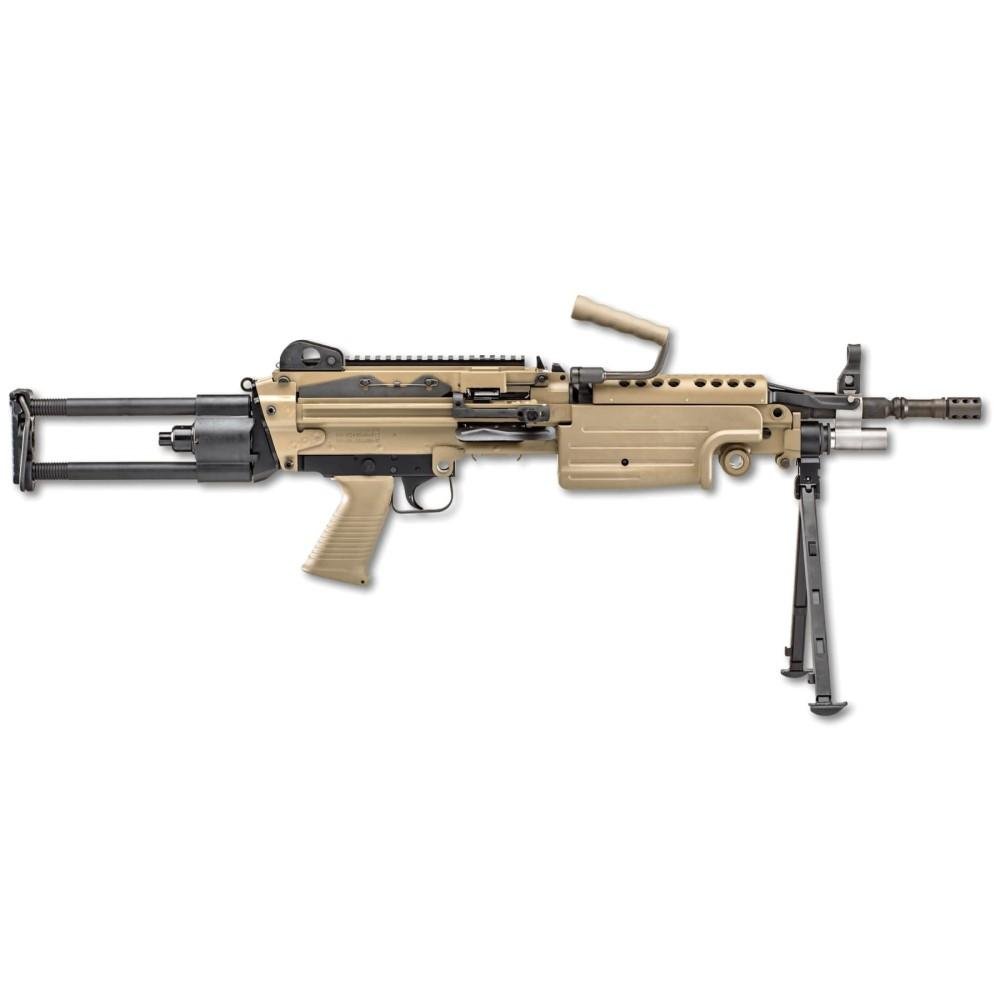 FN AMERICA M249S PARA 5.56x45mm 16.1in 30rd/200rd FDE Semi-Auto Rifle