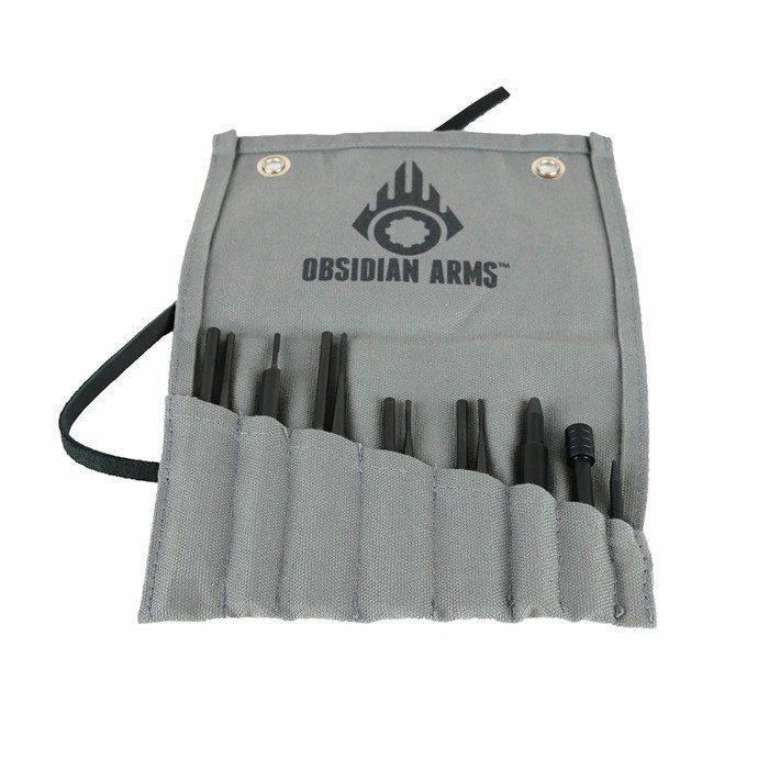 AR-15 Complete Armorer's 12 Piece Punch Set - OBSIDIAN ARMS