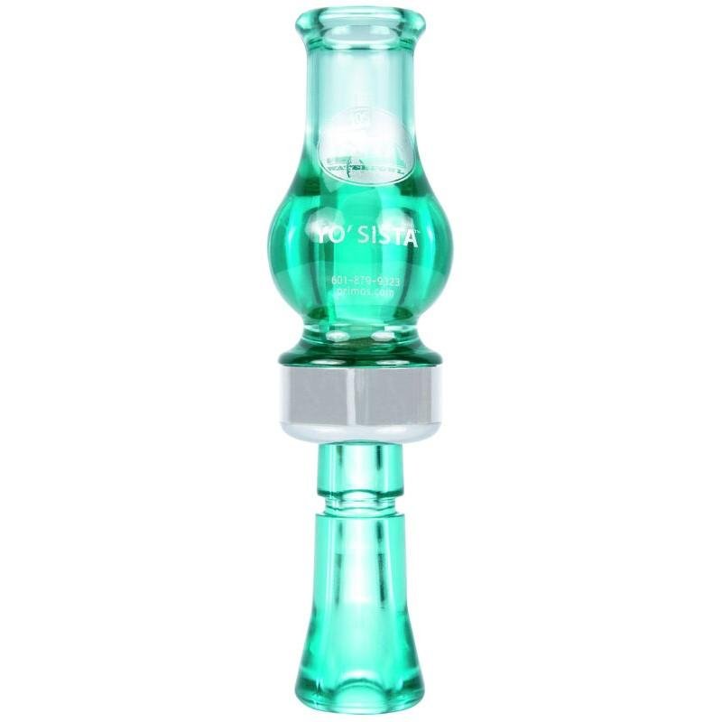 Primos Yo Sista Duck Call Single-Reed Mint Polycarbonate Arkansas Style - Primos