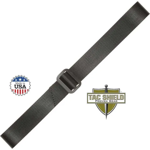 Buy Tac Shield Utility Belt 1.75in Single Wall Black One Size online