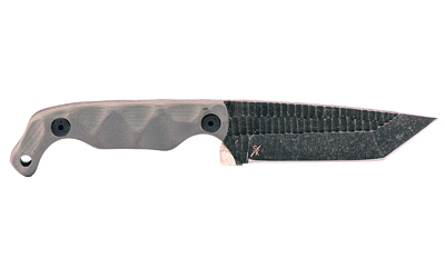 Stroup Knives Bravo 5 Tanto Fixed Knife 3.5" Tanto Blade 7.75" Overall