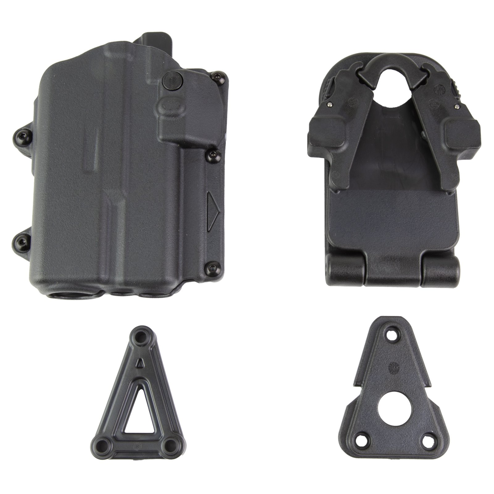Rapid Force R2-B-0057-BK-RH-CL-A0 Level 2 Holster for GLOCK 19/17, Black
